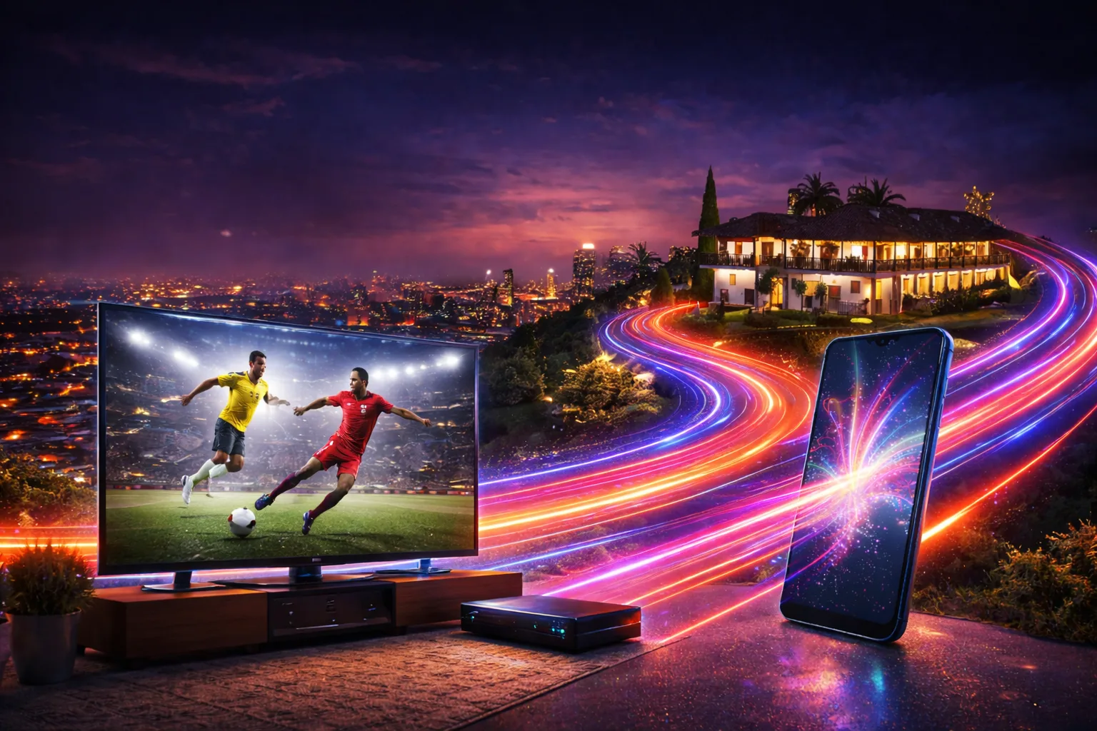 Paquetes combo internet, televisión y móvil en Rionegro